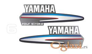 Yamaha 6 nalepnice za pentu